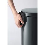Durable Pedal Bin Metal Rnd 12L Cha