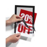 Duraframe Self-Adhesive A5 Black Pk2