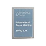 Durable Duraframe A4 Slver Pk2