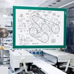 Durable Duraframe S/Adh Frm Grn Pk2