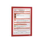 Durable Duraframe S/Adh Frm Red Pk2