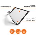 Durable Duraframe Magn A4 Black Pk5