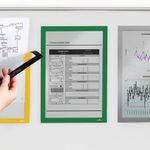 Durable Duraframe Magn A4 Slver Pk5