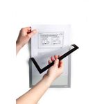 Durable Duraframe Magn A4 Slver Pk5