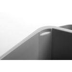 Durable Durabin Waste Bin 60L White