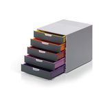 Durable Varicolor 5 Drawer Unit