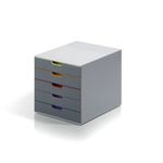 Durable Varicolor 5 Drawer Unit