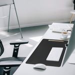 Durable Desk Mat Contour 530X400 Blk