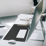 Durable Desk Mat Contour 530X400 Blk
