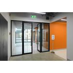 Durable Floor Infostand Alu-Snap A4