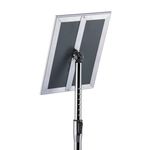 Durable Floor Infostand Alu-Snap A4
