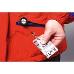 Durable Badge Reel Keyring Char Pk10