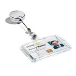Durable Hd Badge Reel Fastener Pk10