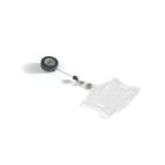 Durable Sec Pass Holder Clear P10