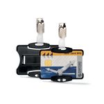 Durable Security Pass Hldr Blk Pk25