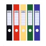 Durable Ordofix Spine Label Blk Pk10
