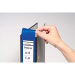 Durable Ordofix Spine Label Blu Pk10