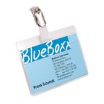 Durable Name Badge 60X90Mm Clip Pk25