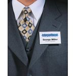 Durable Magnetic Badges Transp Pk25