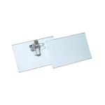 Durable Name Badge Combi Clip Pk50