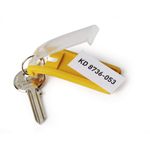 Durable Key Hldr Key Clips Ast Pk24