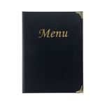 Securit Basic Range Menu Bk Cvr Pk10