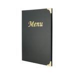Securit Basic Range Menu Bk Cvr Pk10