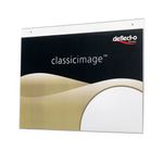 Deflecto Wall Sign Hldr A4 Landscape