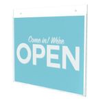 Deflecto Wall Sign Hldr A4 Landscape