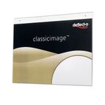 Deflecto Wall Sign Hldr A4 Landscape