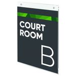 Deflecto A3 P Wall Sign Holder