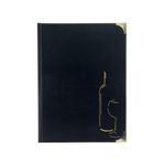 Securit Basic Range Wine Card A4 Blk