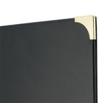 Securit Basic Range Wine Card A4 Blk