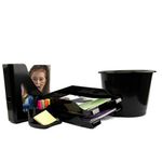 Deflecto Sustainable Desktop Kit Blk