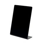 Deflecto Display Sign A6 Ptrt Blk