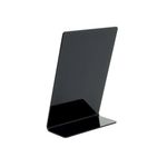 Deflecto Display Sign A6 Ptrt Blk