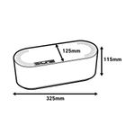 D-Line Cable Tidy Unit 340X120X115