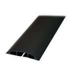 D-Line Cble Cvr 80Mm L/Duty 1.8M Blk