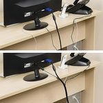 D-Line Black Cable Tidy Wrap 2.5M