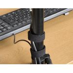 D-Line Cbl Tidy Bnd Reusbl Hk Lp Blk