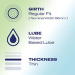 Durex Naturals Thin Condoms Pk12