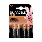 Duracell Plus Aa Battery Pk4