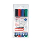 Edding 360 Drywipe Marker Ast Pk4