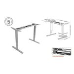 Electric Height Adjustable Desk Frame