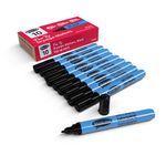 Shwme Fine Slim D/Wpe Markr Blk Pk10