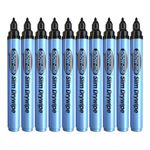 Shwme Fine Slim D/Wpe Markr Blk Pk10