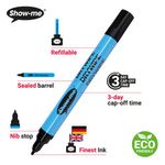 Show-Me Drywipe Pens Fine Black 100