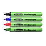 Show-Me Drywipe Markers Med Ast Pk48