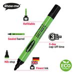 Showme Drywipe Slim Pen Med Tip Pk10