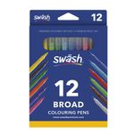 Swash Colouring Pens Broad Tip 12